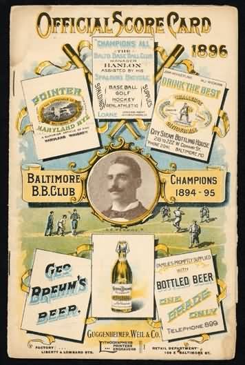 1896 Baltimore BB Club